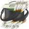 YUTIANHOME Cavo patch in fibra corazzata da 12 fili OM3 multimodale industriale TPU LC a LC per esterni corazzato, sepoltura diretta 12 fili cavo in fibra ottica, duplex da 10 Gb 50/125um MMF LC-LC 12