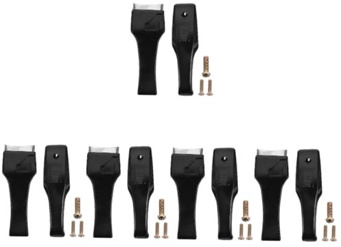 Amosfun 5 Paires Accessoires pour poignées d'autocuiseur Cuisine Accessoires Accessoire Cuisine bouillant poêle Wok Plaque poignée de Casserole avec vis poignée de bakélite