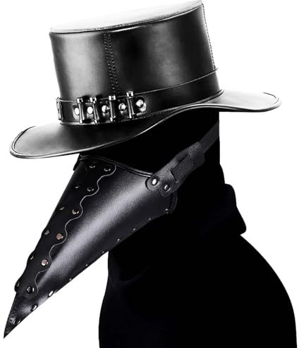 Halloween Maske Ghostface Maske Led Maske Gesicht Plague Doctor Costume Led Maske 2024 Maske Halloween Maske Masken Unisex 127 Dunkelblau,One Size
