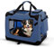 PET VIOLET Transportbox Hundebox Faltbar Katzenbox Hunde Tragetasche 70x52x50 cm, Blau