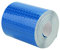 Qukaim Sicherheitskleber, Sicherheitskleber, reflektierendes Klebeband, 5 cm x 3 m, Rolle, Aufkleber für Anhänger, Auto, Fahrrad, Blau