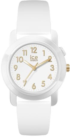 ICE-WATCH - Ice Find White Gold - Montre Blanche pour Femme avec Bracelet en Silicone - 024916 (Small)
