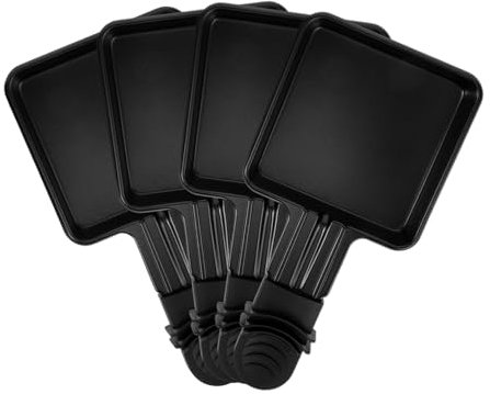 TOPPERFUN 4pièces Poêlons Raclette Mini Inox Plaques Carrées Pour Fromage Fondu Et Barbecue Résistants Et Réutilisables Pour Maison Camping Et Pique-