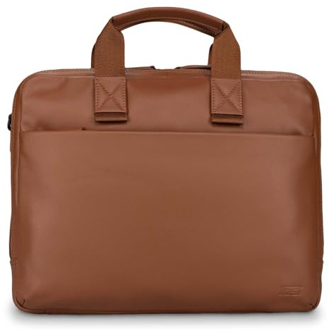 Jost Laptoptasche Businesstasche mit Laptopfach Tromsoe Business Bag Cognac hellbraun