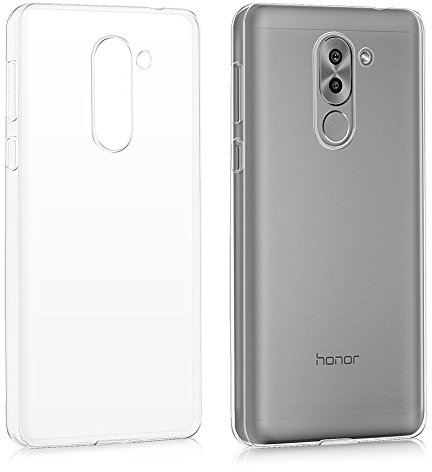 ELECTRÓNICA REY Coque pour Huawei Honor 6X 2016, TPU Transparent en Silicone, Ultra Fine 0.33mm