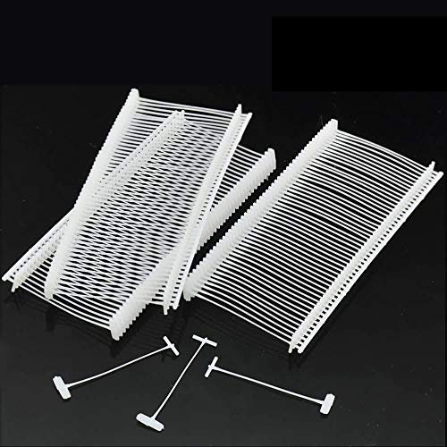 JZK 5000 Longueur 50 mm fils blancs fils à palette pour pistolet à fil pour étiquettes, tags et tags