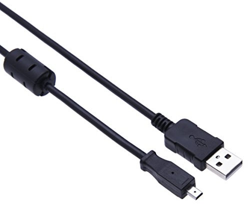 Kodak U-8 Easyshare USB Cable Cord Lead for V550, V803, Z612, Z650, Z700, Z710, Z712 IS, Z730, Z740, Z760, Z812 IS, Z885, Z915, Z950, Z980, Z981, Z1012 iS, Z1015 iS, Z1085 IS, Z1275, Z1285, Z1485 IS