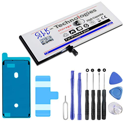 Batería original GLK-Technologies de 2915 mAh, apta para Apple iPhone 6 Plus, incluye juego de herramientas, producto 2020 B.j