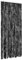 vidaXL Chenille Insect Curtain Anthracite - 56x185cm Bug Fly Screen Door Mesh - Water-Resistant Soft Strands for Home/Caravan