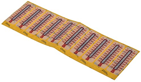 RS PRO Temperaturmessstreifen 132°C / 182°C 10 Messbereiche 10 Stk. Vertikal, L. 51mm, B. 18mm, Packung a 10 Stück