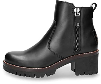Panama Jack Damen Pauline Igloo Trav Ankle Boot, Negro, 40 EU