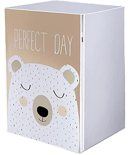 Washing Machine Cover Waterproof Dustproof Protection Cover for Most Front Loading Washers Dryers