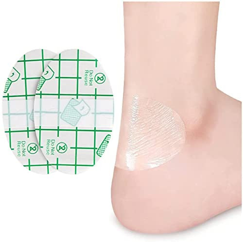 Lot de 100 autocollants imperméables et anti-usure pour chaussures - Protection des pieds contre les ampoules - Protection des talons - Protection de la peau contre le frottement des chaussures