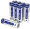 AA-Batterien, XTAR Batterien, 8 Stück, 1,5 V, AA-Batterie, wiederaufladbar, 3300 mWh, 8 Stück (AA)