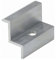 NAKA 10 x Aluminium Endklemme PV Solarpanelen | Photovoltaik Randklemme Montageschiene Zubehör für Modulhöhe 35 mm | Solarmodul Klemme zur Montage von Aluminiumprofilen 50 mm
