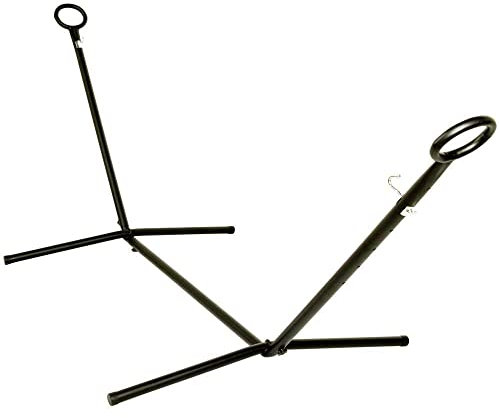 Primrose Tortola Steel Garden Outdoor Hammock Stand Only with Carrying Bag