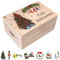 Creative Deco Weihnachtsgeschenke Personalisierte Holzkiste | Personalisiert Wunschtext Weihnachten Geschenke | Dein Eigener Wünsche Text Individuelle Geschenk | Weihnachtsdeko | Für Frauen, Männer