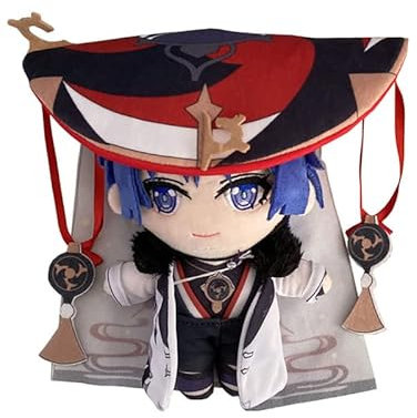 Syqiya Anime Balladeer Plüschtier Plush Doll Plüschpuppe Cosplay Kuscheltier Weihnachten Geschenk Mehrfarbig 20cm