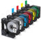 Anycolor Kompatibel mit Dymo D1 12mm Etikettenband 45013 45010 45016 45017 45018 45019 Etikettenband für Dymo LabelManager 160 280 210D 100 120 150 200 360D 420P PnP 450Duo, 6 Pack