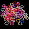 Pearl Heart Nail Charms, 180 Pcs Multicolors Love Heart Shaped Acrylic 3D Nail Pearl Charms Nail Art Decorations for DIY Nail Design Crafts Jewelry Accessories