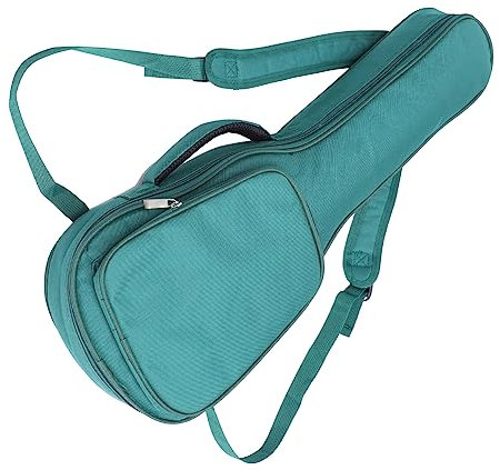 OFFSCH 1Stück Tragbare Ukulele Tasche mit Verstellbarem Schultergurt Gepolsterte wasserdichte Tragetasche Ukulelen Große Kapazität für Zubehör Optimaler Schutz