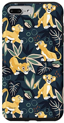 iPhone 7 Plus/8 Plus Disney The Lion King Young Simba Jungle Print Case