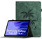 Custodia per Samsung Galaxy Tab A7 10.4 Pollici 2022/2020 SM-T509 / T500 / T505 / T507 Cover in Pelle PU Case Coperchio Multi-Angli Supporto Pieghevole Cover Protettiva con Chiusura Magnetica-Verde