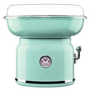 Cotton Candy Machine, Nostalgia Mini Cotton Candy Makers for Kids, Sugar Free Electric Countertop Hard Candy Machine Kit,for Birthdays, Weddings, New Years, Family Party, Creative Gift(Green)