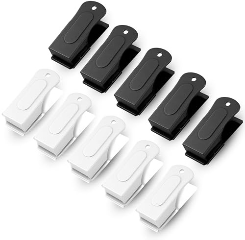 Devault Gear Hundeklicker Schwarz & Weiß (10er-Pack) – Clicker für Haustiertraining – Hundetraining & Verhaltenshilfen einfach überall hin mitzunehmen – bringen Sie Ihrem Hund Tricks bei oder belohnen