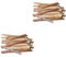 HANABASS 2 Piezas Tira de Encendido de Madera Natural para Barbacoa y Camping Herramienta Práctica de Encendido para Fuegos Interiores y Exteriores para Fogatas y Estufas