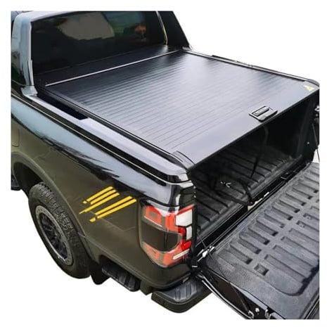 VETJMUA Laderaumabdeckung Kofferraum Für Ranger Pickup Truck Roll-Up Tonneau Cover Shutter Canopy Roller Kofferraum Rollo