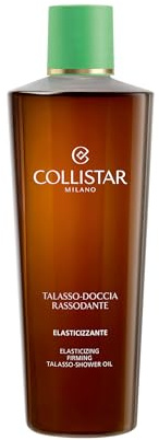 Collistar Talasso-Shower Reafirmante Elastizante, Oleo-Gel Limpiador con Avellana y Granada, Limpia, Reafirma y Elastiza la Piel, 400 ml