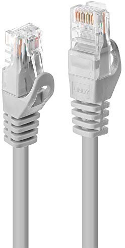 LINDY 100m Cat.5e U/UTP Ethernet Cable, Grey