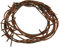 Baoblaze Wire Hens Falso Plastica Spinato Marrone di Halloween Decor