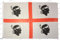 Bandiera Sardegna 150x100 cm in Tessuto Nautico Antivento da 115g/m², Bandiera sarda 150x100 Lavabile, Bandiera della Sardegna 150x100 con Cordino, Doppia Cucitura perimetrale e fettuccia di Rinforzo