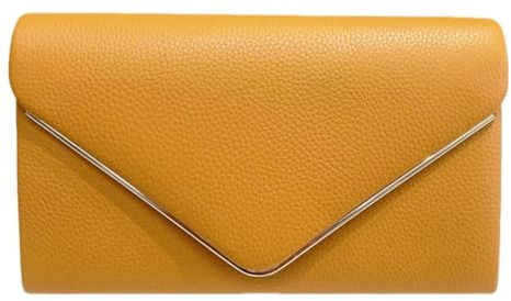 LeahWard Women's Faux Leather Flap Clutch Bags Wedding Party Handbags For Women