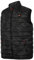 Lee Cooper LCVST708 Gilet Coupe-Vent Thermique Homme - Coupe Slim, Léger, Imprimé Camouflage, Rembourré, Imperméable - Noir Camo, X-Large