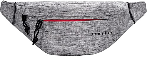 Urban Classics FORVERT Unisex Gürteltasche Melange Levi grau One Size