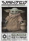 Lobcede.be Star Wars - The Mandalorian - Poster 61X91 - Wanted The Child, Bunt, 865673