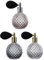 Beaupretty 100ml Parfüm Flasche Vintage Parfüm Flasche mit Pumpe 100Ml Refullable Perume Flasche Kurze Parfüm Flasche Vintage Parfüm 3Pcs (Gelegentliche)