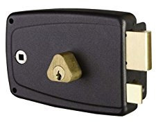 Serrure en applique match verticale a tirage c40 gauche