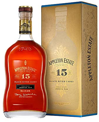 Appleton Estate 15 Year Old Black River Casks Finest Jamaica Rum, 70cl