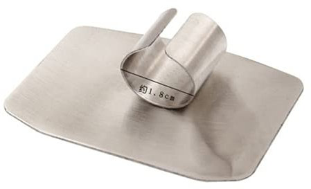 U-K Kitchen Aid Stainless Steel Finger Hand Guard Protection Chef's Knife Cutting Aid Tools Professional