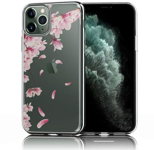 CoolGadget Motiv Hülle für iPhone 11 Pro - Motiv 08 Designhülle, Anti-Fingerprint, Slim Fit Schutzhülle mit Erhöhtem Kamerarand, Stoßfest, Kratzschutz