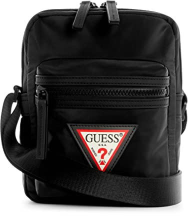 GUESS Unisex Originals Kameratasche Designer, Bauchtasche, Reisetasche, Crossbody, schwarz