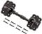 TERF® 100mm Heavy Duty Antique Black Cabin Door Hook and Eye Lock 100mm (4 inch) Cabinet Latch Catch including Fixing Screw For Door Gate Window Closet Shed Latch - Pack of 1