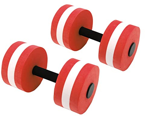 TITA-DONG 2 Stück Schwimmende Wasserhanteln, Eva-Wassergymnastik-Schaumstoffhanteln, Aquatic Aerobic Foam Dumbbell Equipment for Swimming Pool