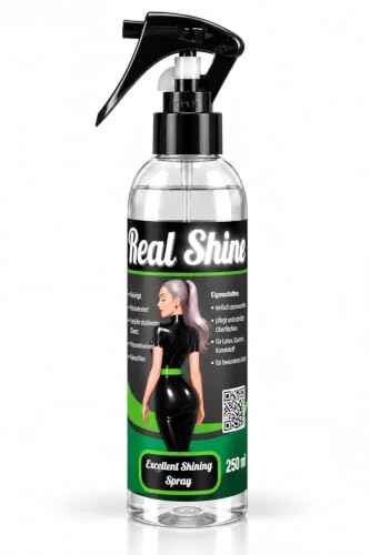Excellent Shining Spray 250 ml I Huile pour latex I Soin professionnel du caoutchouc et aide à l'enfilage économique I Soin latex inodore pour un aspect brillant | Spray de 250 ml