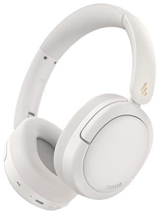 Edifier W800BT Pro Hybrid ANC Kopfhörer, Hi-Res Audio, 45Std. AKKU, Schnelles Aufladen, Faltbar, Kabellose Over-Ear Bluetooth 5.4 Kopfhörer - Elfenbein