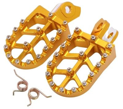 GUICFRF Pedale Rest Pedal Off-Road Dirt Motorrad Fußrasten Stützen Pedal Fußrasten Fußstützen Für S&uzuki RMZ250 RMZ450 RMZ 250 450Z 2010-2018